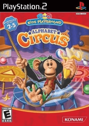 Konami Kids Playground: Dinosaur Shapes and Colors box art for Playstation 2